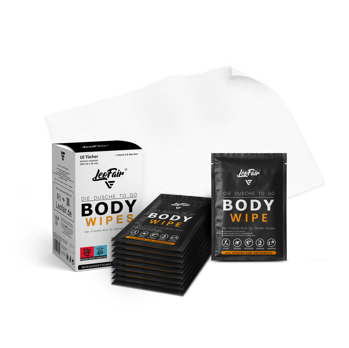 BODY WIPES - DUSCHE TO GO