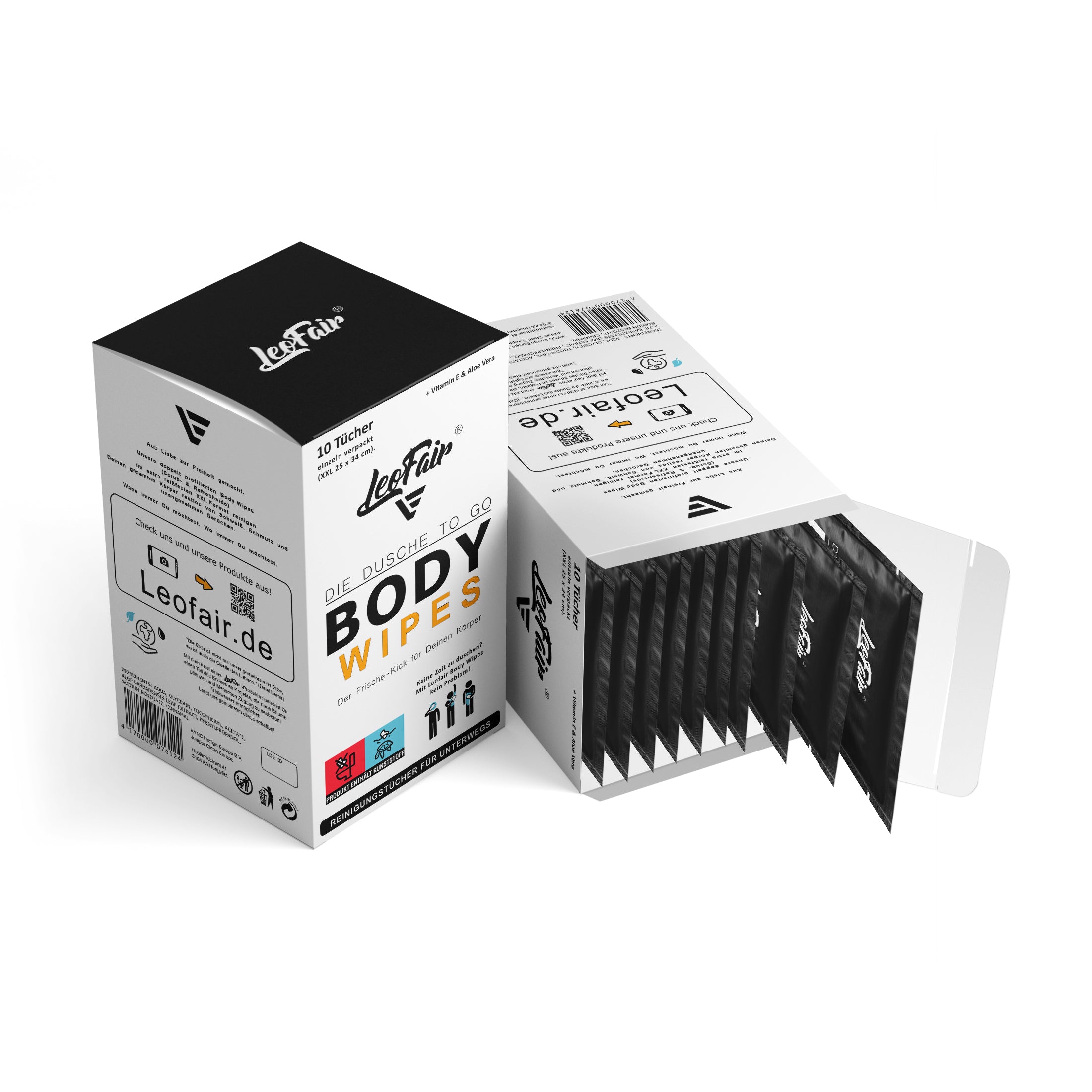 BODY WIPES - DUSCHE TO GO